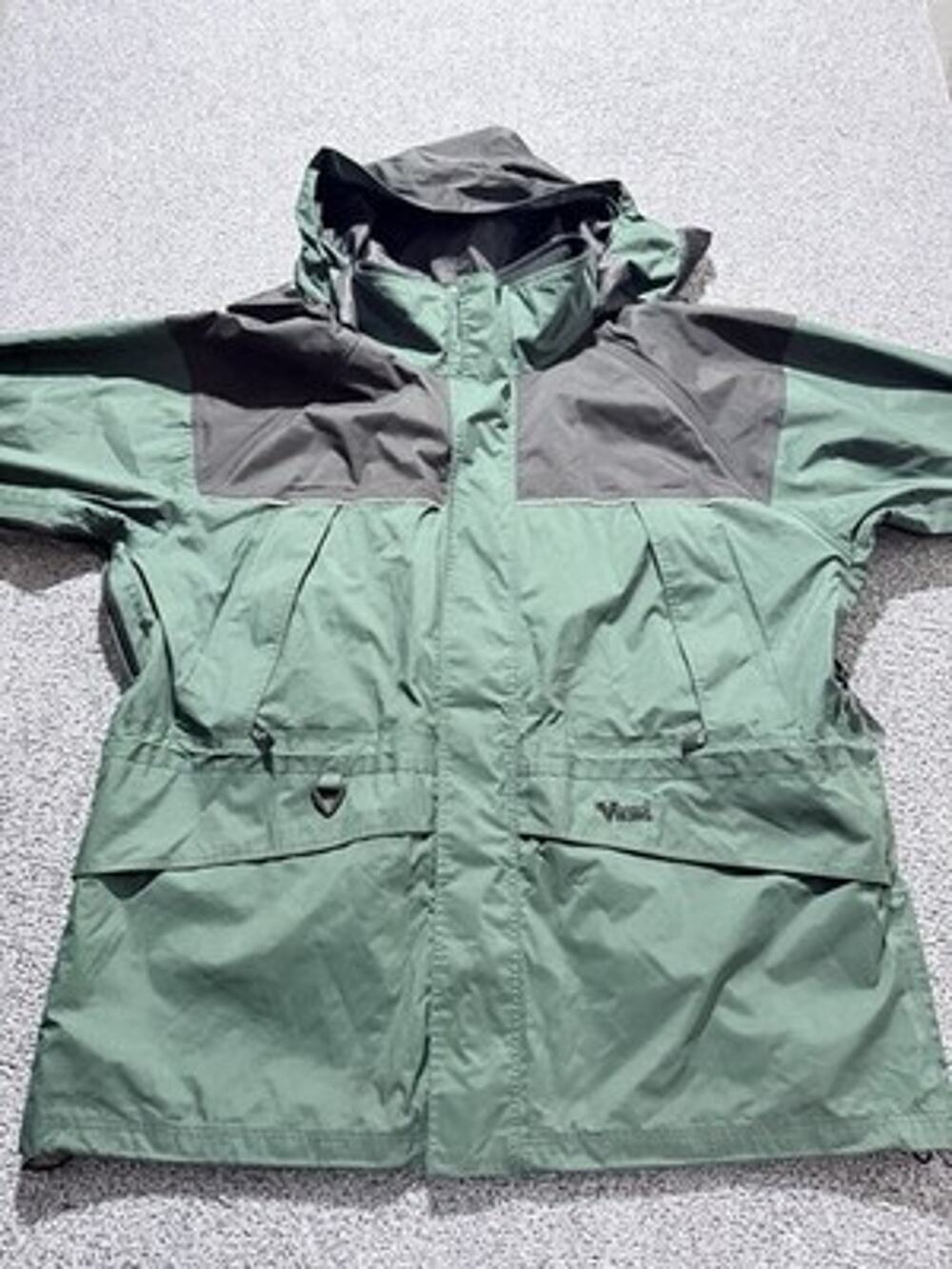Men’s Viking Tempest Jacket Green And Black Multiple Pockets Outdoor. XXL